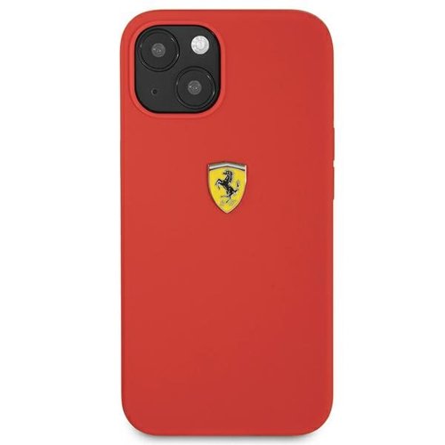 Ferrari Ferrari Silicone Skal iPhone 13 mini - Röd