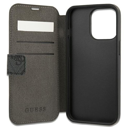 Guess Guess 4G Stripe Fodral iPhone 13 Pro Max - Grå