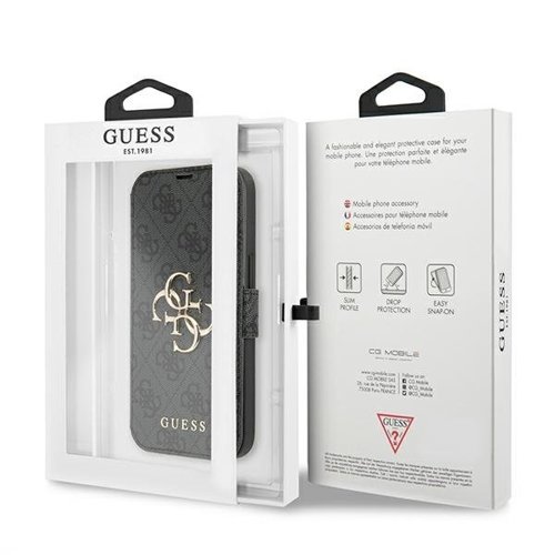 Guess Guess Big Metall Logo Fodral iPhone 13 Pro / 13 - Svart