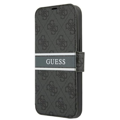 Guess Guess Stripe Fodral iPhone 13 mini - Grå