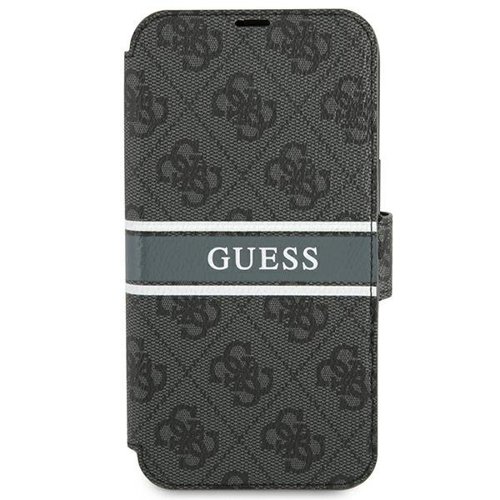 Guess Guess Stripe Fodral iPhone 13 mini - Grå