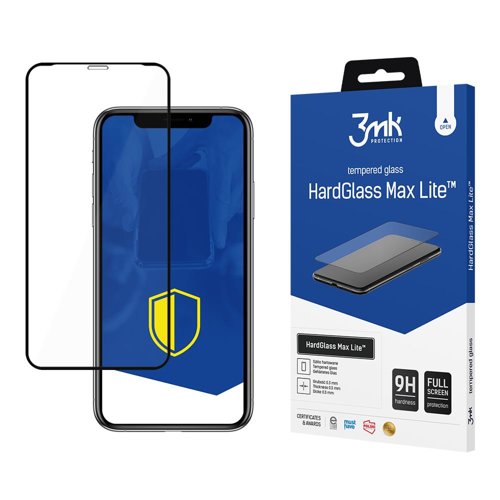 3MK 3MK Härdat Glas Skärmskydd Max Lite iPhone 11 Pro Max - Svart