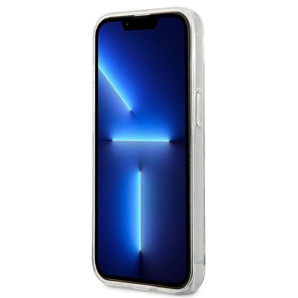 KARL LAGERFELD Karl Lagerfeld Flower Ikonik Karl Skal iPhone 13 mini - Transparent