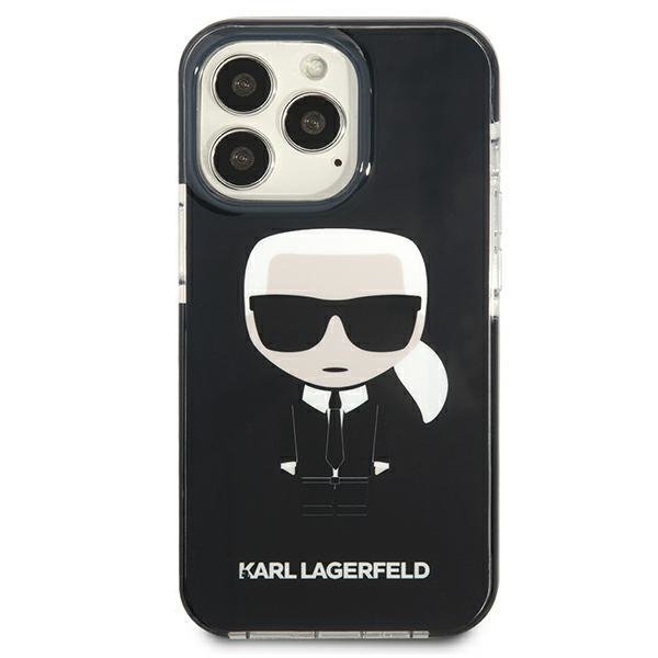 KARL LAGERFELD Karl Lagerfeld Iconik Karl Skal iPhone 13 Pro - Svart