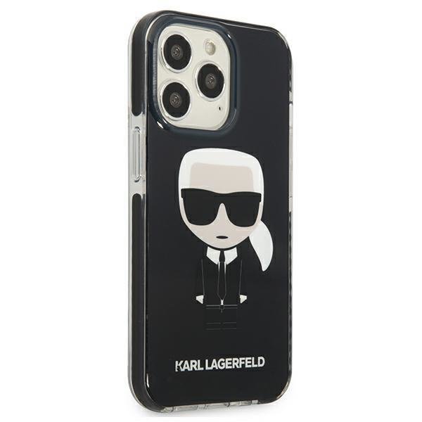 KARL LAGERFELD Karl Lagerfeld Iconik Karl Skal iPhone 13 Pro - Svart