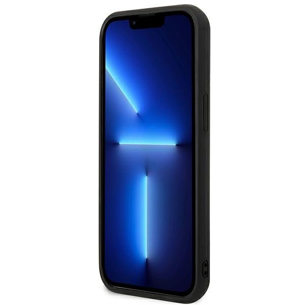 UTGATT1 Karl Lagerfeld iPhone 13/13 Pro Skal Karl & Choupette Ikonik 3D - Svart