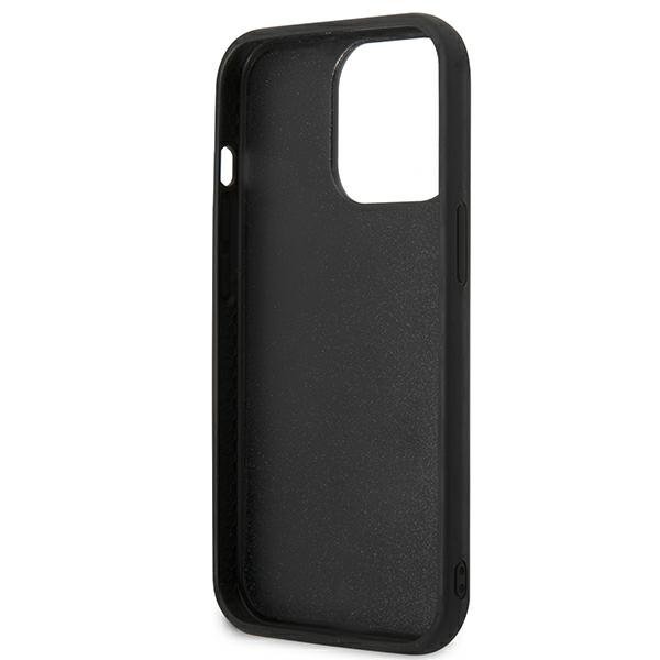 UTGATT1 Karl Lagerfeld iPhone 13/13 Pro Skal Karl & Choupette Ikonik 3D - Svart