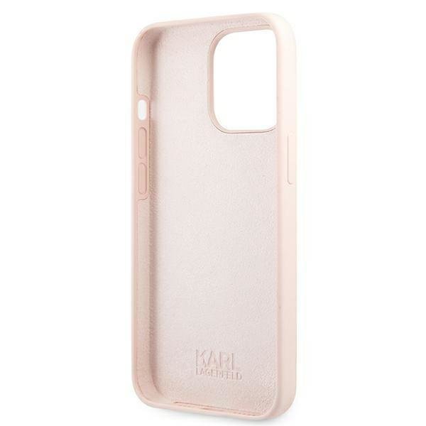KARL LAGERFELD Karl Lagerfeld Karl & Choupette Magsafe Skal iPhone 13 Pro Max - Ljus Rosa