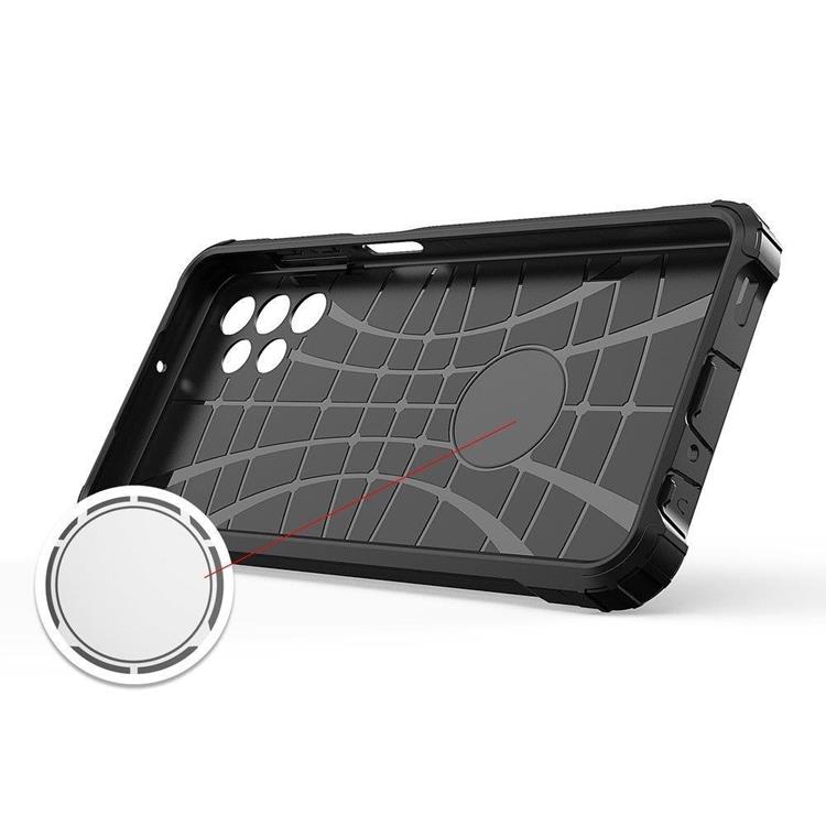 OEM Galaxy A53 5G Skal Hybrid Armor Tough Rugged - Blå