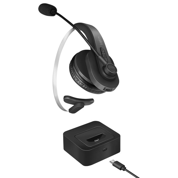 LogiLink LOGILINK Bluetooth Headset Mono Inkl Laddställ