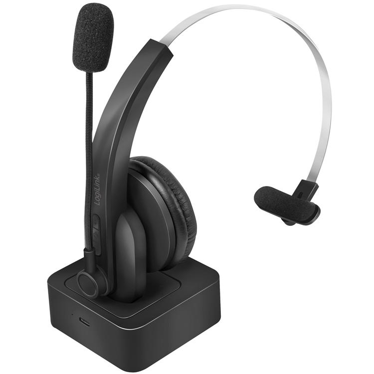 LogiLink LOGILINK Bluetooth Headset Mono Inkl Laddställ