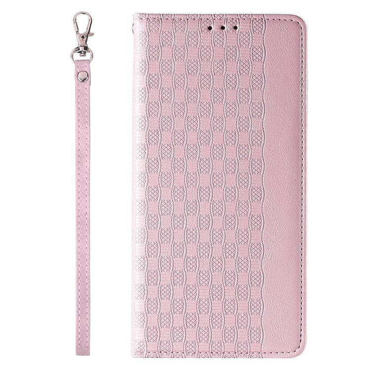 OEM iPhone 13 Pro Max Plånboksfodral Magnet Strap - Rosa