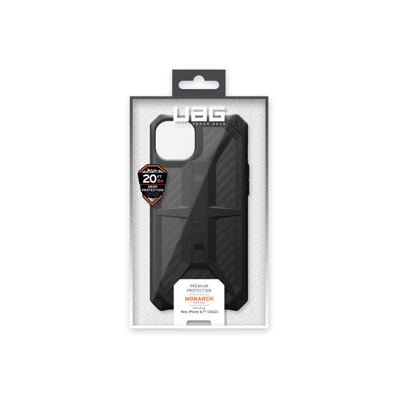 UAG UAG iPhone 14 Plus Skal Monarch - Carbon Fiber