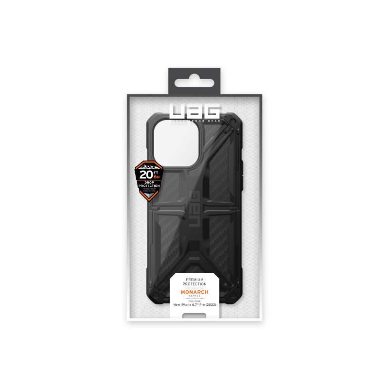 UAG UAG iPhone 14 Pro Max Skal Monarch - Carbon Fiber