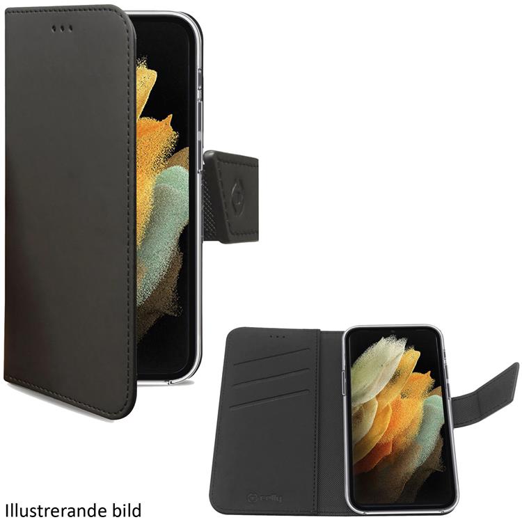 Celly Celly Galaxy S23 Ultra 5g Plånboksfodral - Svart