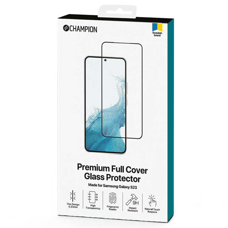 Champion Champion Galaxy S23 5g Härdat Glas Skärmskydd