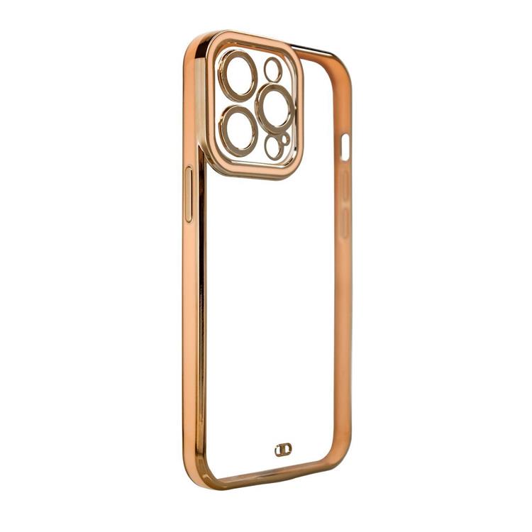 OEM Galaxy A12 Skal Gold Frame - Guld