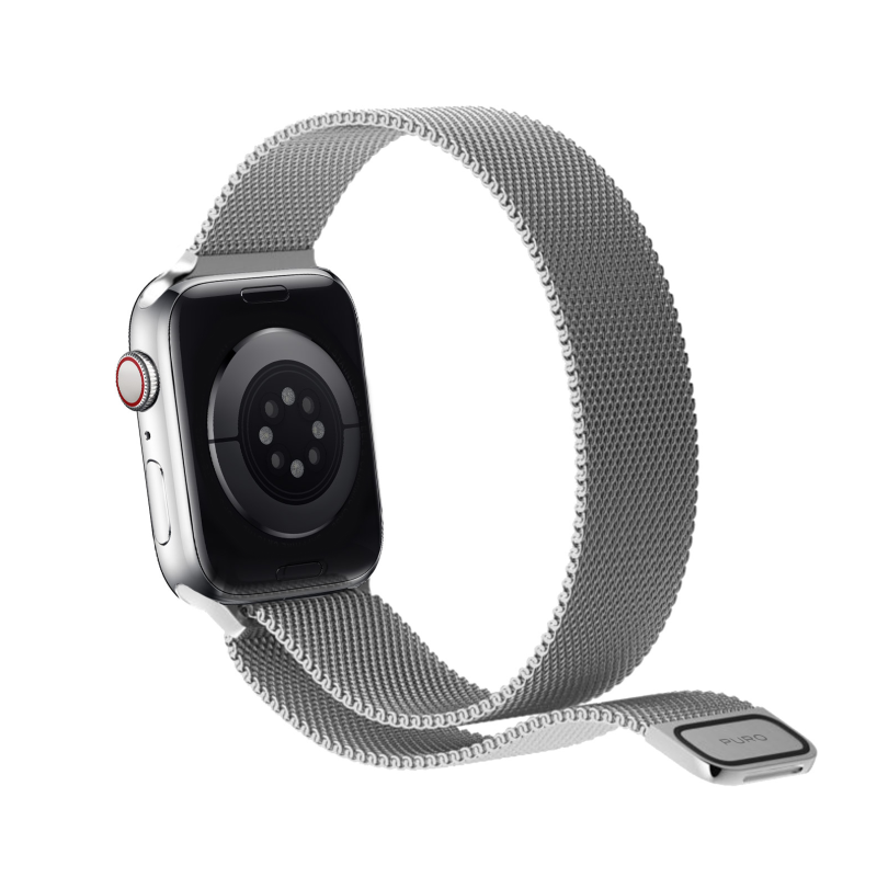Puro Puro Apple Watch 42/44/45/49 mm Armband Stainless - Silver