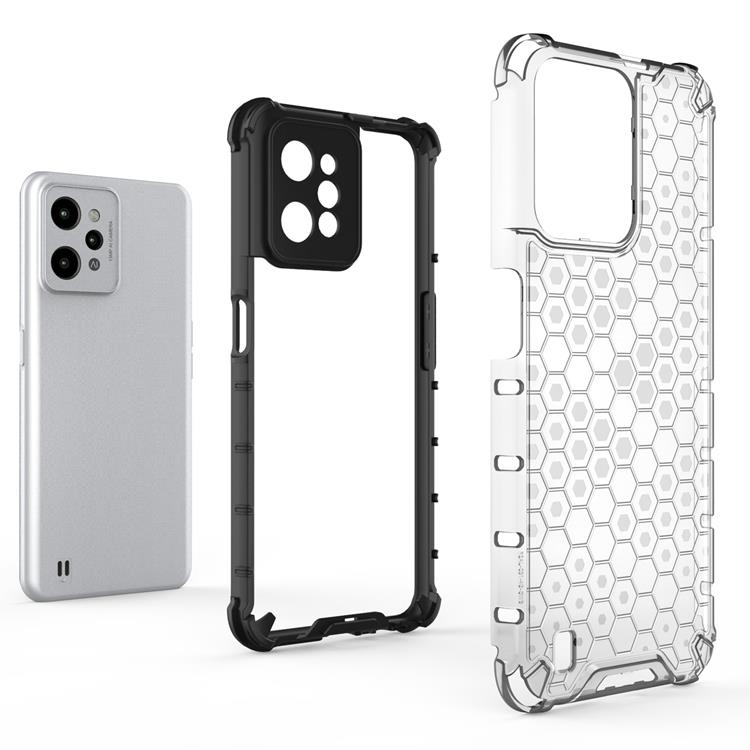 OEM Realme C31 Skal Honeycomb Armored - Transparent
