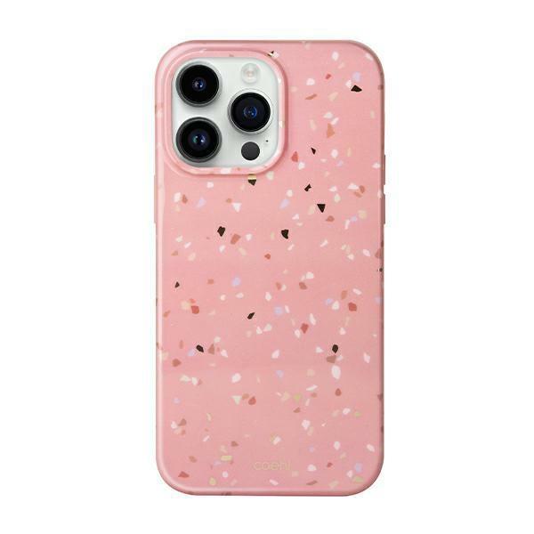 UNIQ Uniq iPhone 14 Pro Max Skal Coehl Terrazzo - Rosa