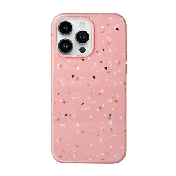 UNIQ Uniq iPhone 14 Pro Skal Coehl Terrazzo - Rosa