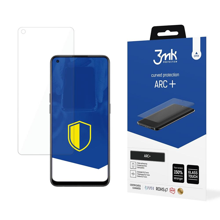3MK 3MK OnePlus Nord CE 2 5G Plastfilm Skärmskydd ARC+ Transparent