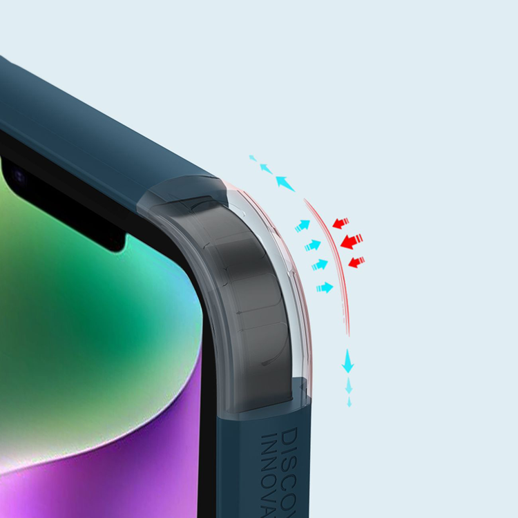 Nillkin Nillkin iPhone 14 Plus Skal Super Frosted Shield Pro - Blå