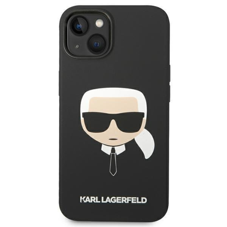 KARL LAGERFELD Karl Lagerfeld iPhone 14 Plus Skal Magsafe Silicone - Svart
