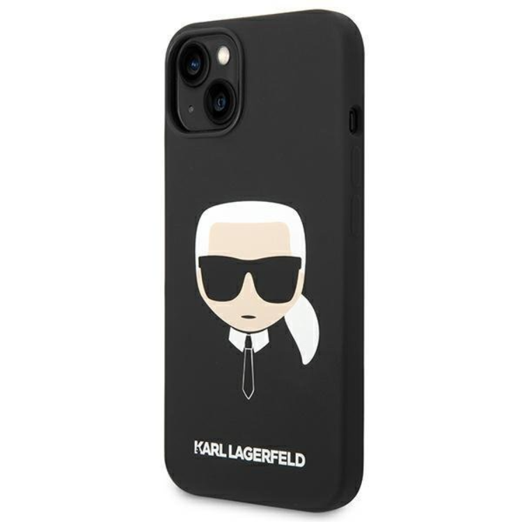 KARL LAGERFELD Karl Lagerfeld iPhone 14 Plus Skal Magsafe Silicone - Svart