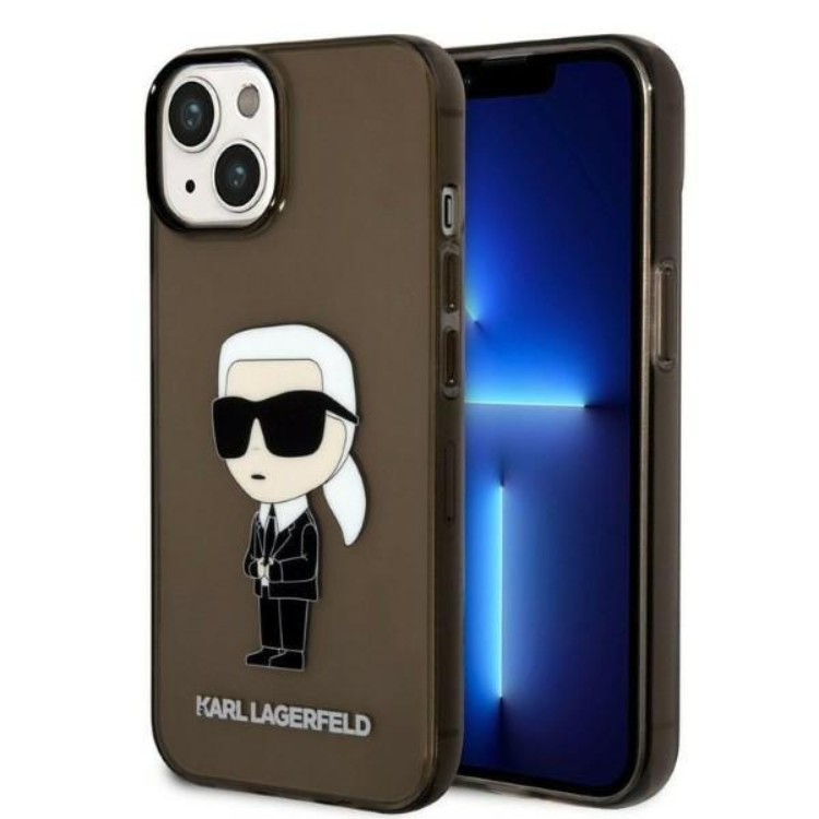 KARL LAGERFELD Karl Lagerfeld iPhone 14 Plus Skal Ikonik - Svart