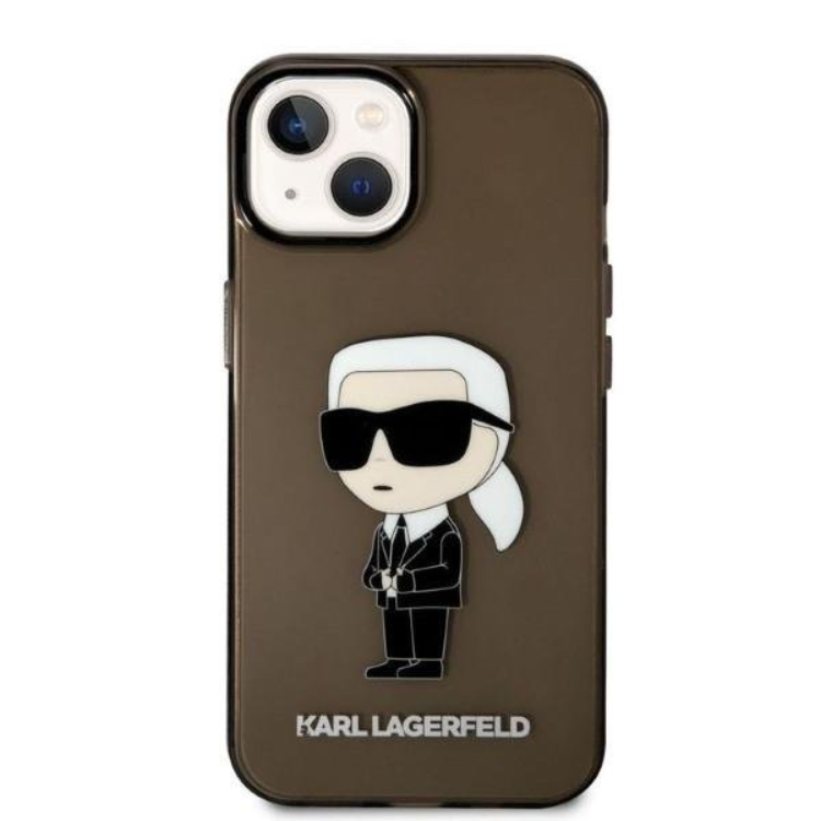 KARL LAGERFELD Karl Lagerfeld iPhone 14 Plus Skal Ikonik - Svart