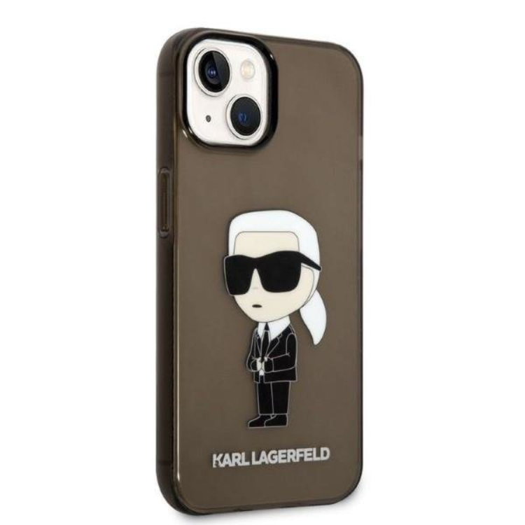 KARL LAGERFELD Karl Lagerfeld iPhone 14 Plus Skal Ikonik - Svart