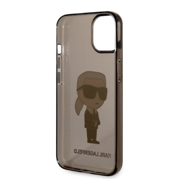 KARL LAGERFELD Karl Lagerfeld iPhone 14 Plus Skal Ikonik - Svart
