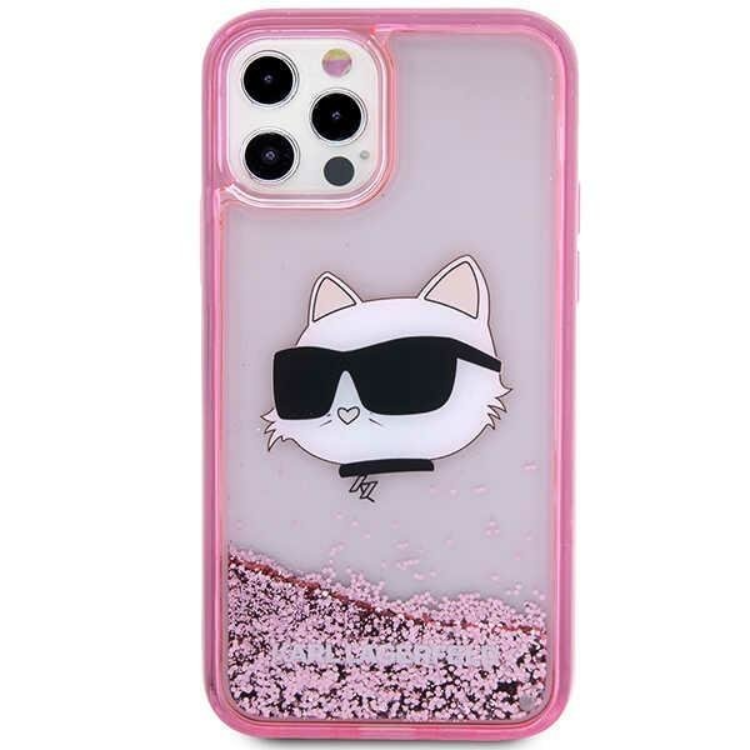 KARL LAGERFELD Karl Lagerfeld Mobilskal till iPhone 12/12 Pro Choupette's Head - Rosa