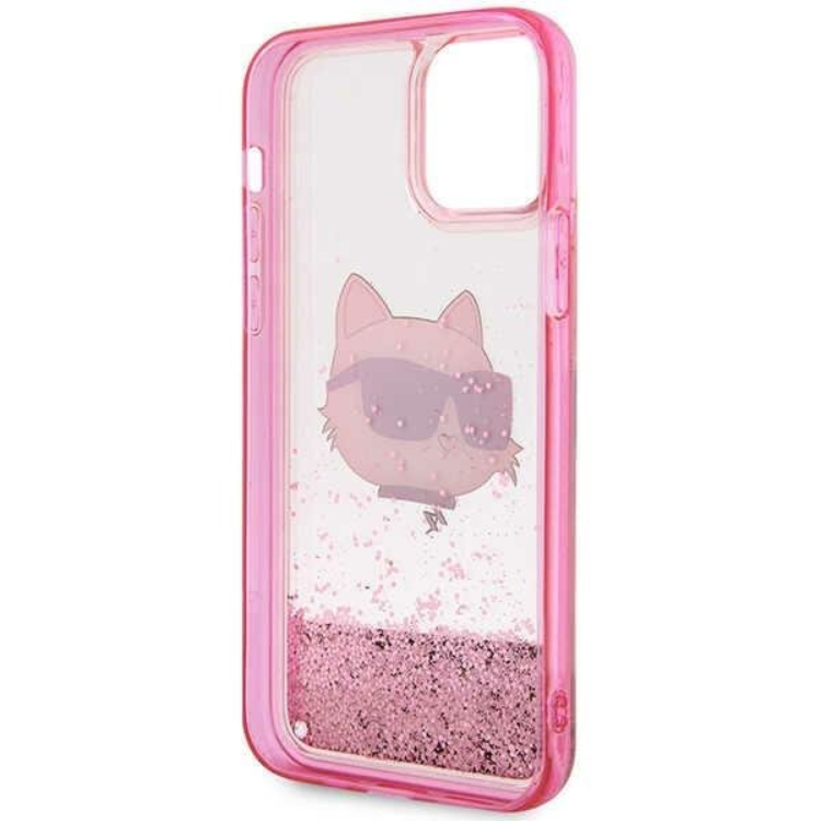 KARL LAGERFELD Karl Lagerfeld Mobilskal till iPhone 12/12 Pro Choupette's Head - Rosa