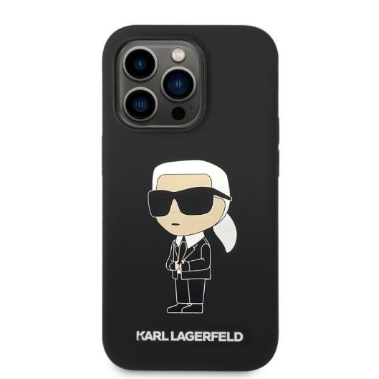 KARL LAGERFELD Karl Lagerfeld Mobilskal till iPhone 14 Pro Max Magsafe Silicone