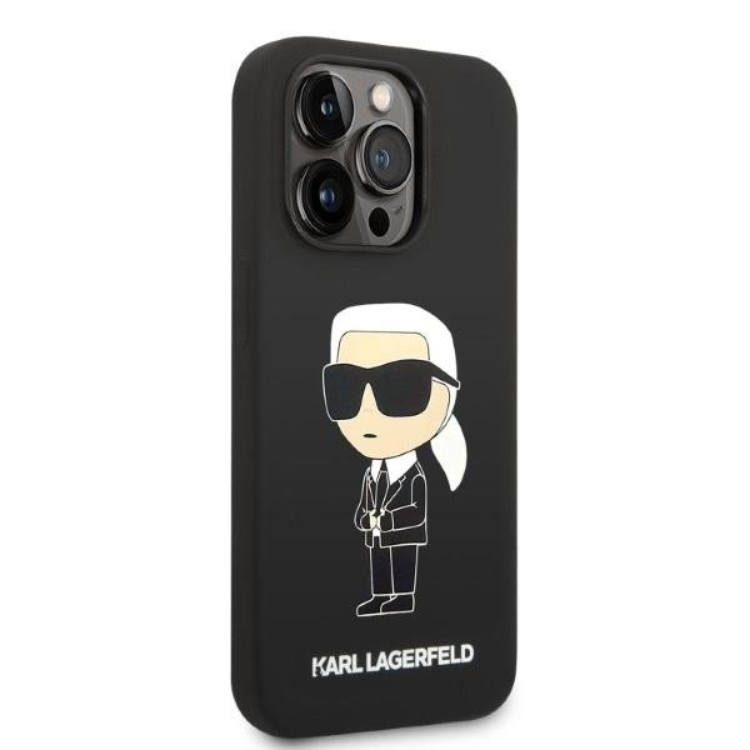 KARL LAGERFELD Karl Lagerfeld Mobilskal till iPhone 14 Pro Max Magsafe Silicone