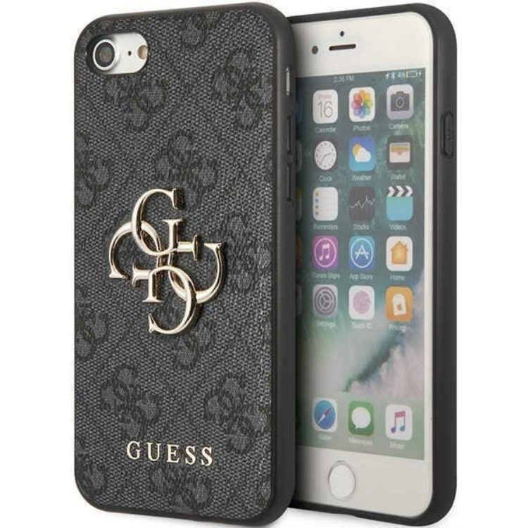 Guess Guess Mobilskal till iPhone 7/8/SE (2020/2022) Big Metall Logo