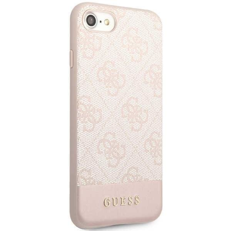Guess Guess Mobilskal till iPhone 7/8/SE (2020/2022) Stripe - Rosa