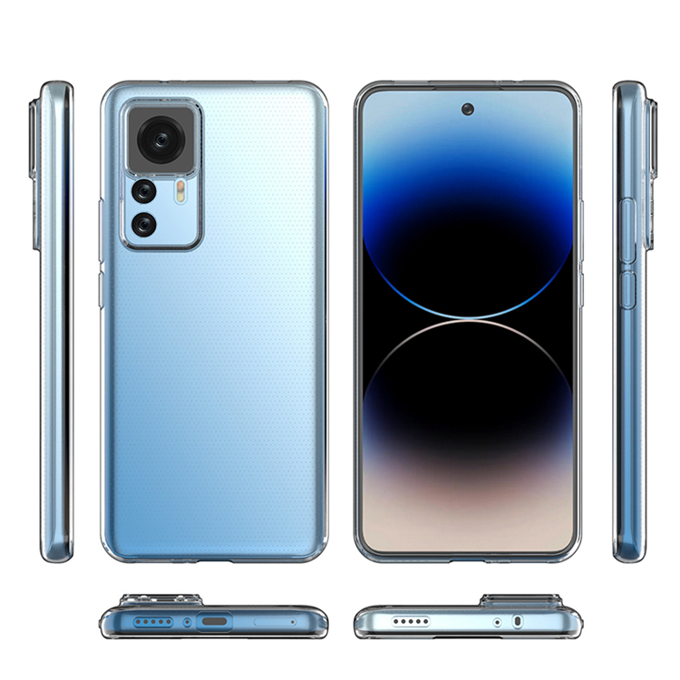 OEM Mobilskal till Xiaomi 12T/12T Pro Ultra Clear 0.5mm - Transparent