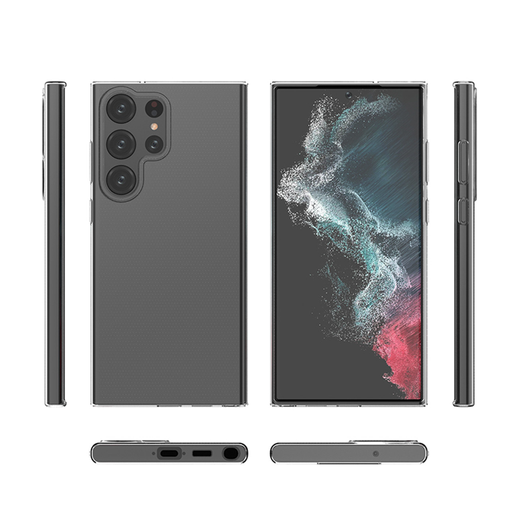 OEM Mobilskal till Galaxy S23 Ultra Clear 0.5mm - Transparent