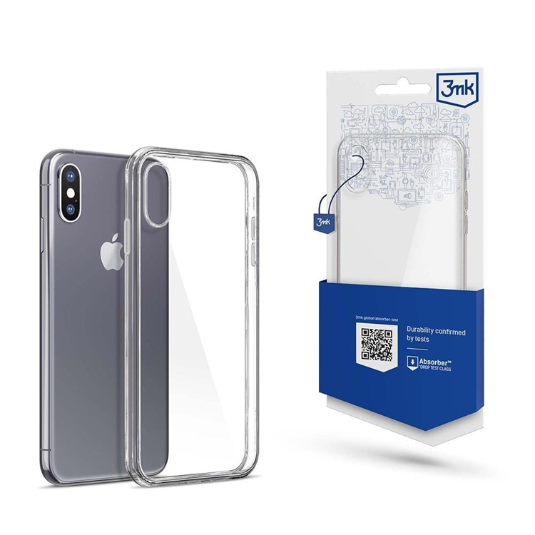 3MK 3MK Mobilskal till iPhone X/XS - Transparent