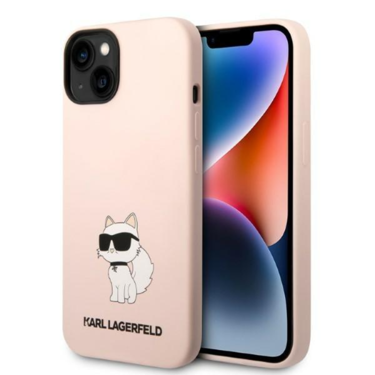 KARL LAGERFELD Karl Lagerfeld Mobilskal till iPhone 14 Plus Silicone Choupette