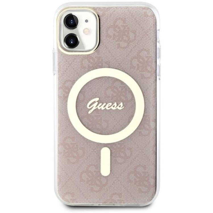 Guess Guess Mobilskal till iPhone 11 MagSafe - Rosa