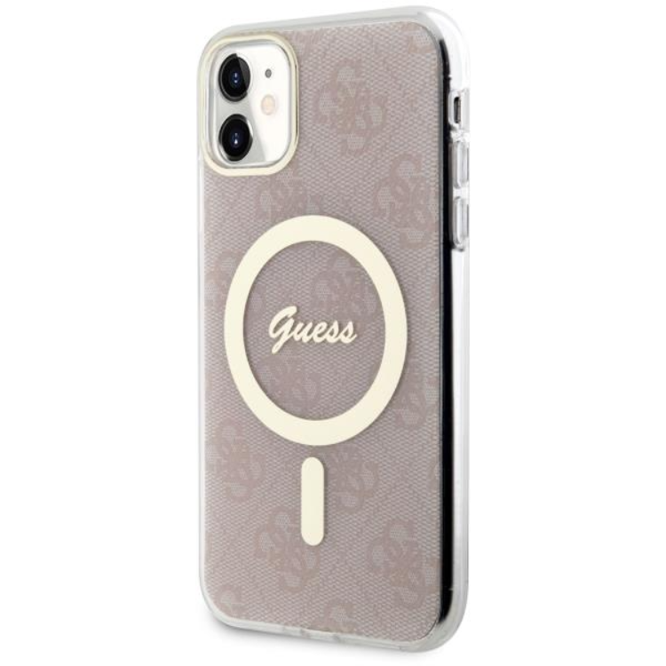 Guess Guess Mobilskal till iPhone 11 MagSafe - Rosa