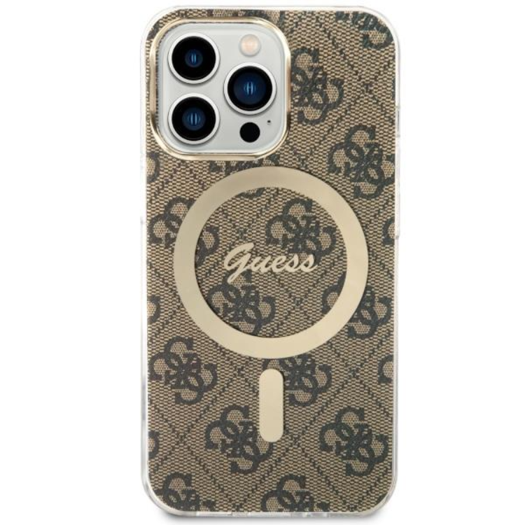 Guess Guess Mobilskal till iPhone 13 Pro MagSafe - Brun