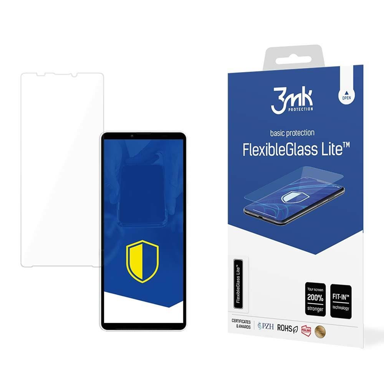 3MK 3MK Sony Xperia 10 V ™ Hybrid Okrossbart Glas FlexibleGlass Lite