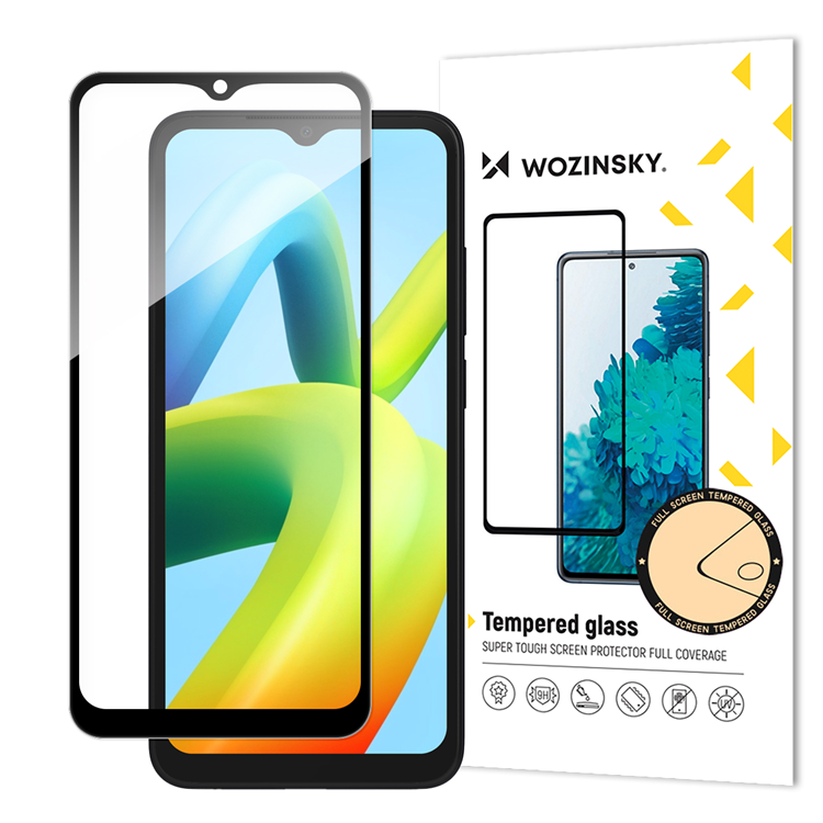 Wozinsky Wozinsky Xiaomi Redmi A2/A1 Härdat Glas Skärmskydd Full Glue