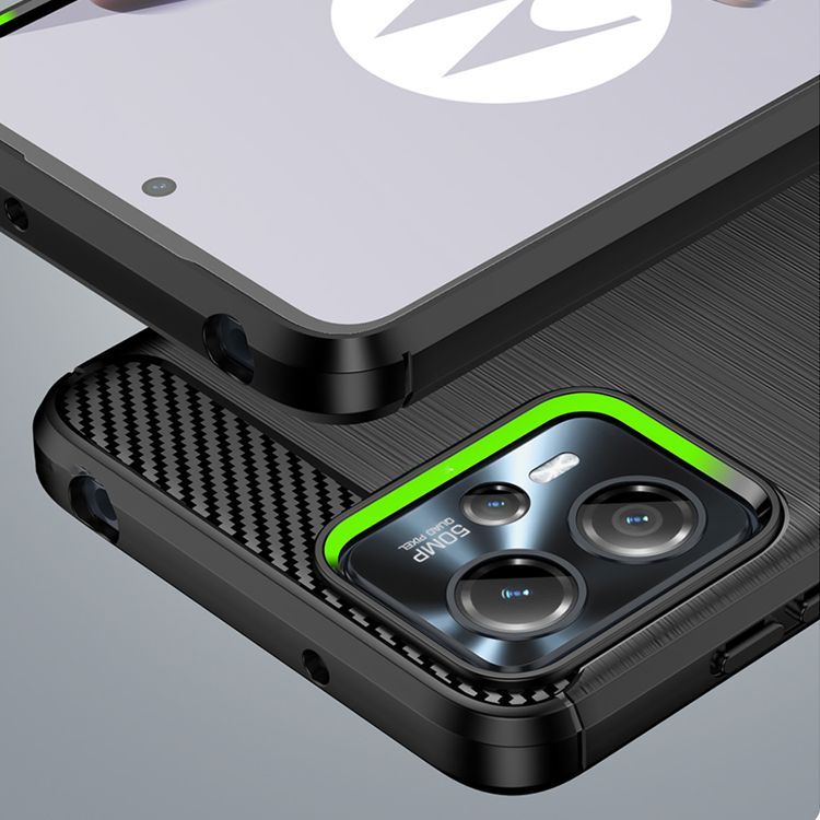 OEM Mobilskal till Motorola Moto G13 Carbon - Svart