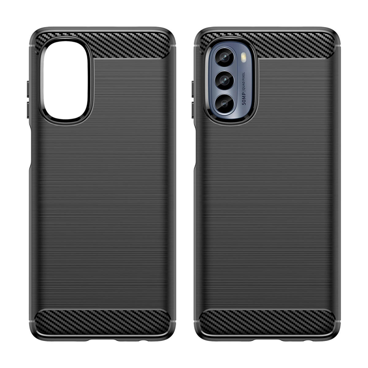 OEM Mobilskal till Motorola Moto G62 5G Carbon - Svart